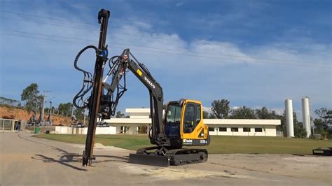 rock drill attachment skid steer|mini excavator rock drill attachment.